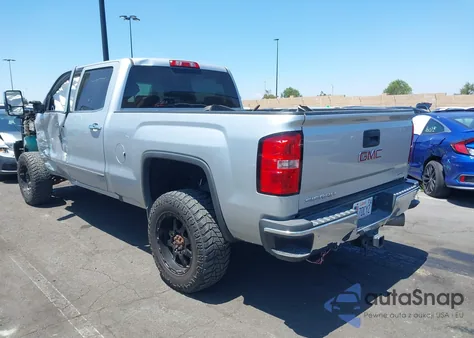 2016 GMC Sierra 2500Hd Slt из США, поврежденный, VIN 1GT12TE85GF281458
